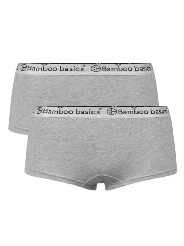 Bamboo Basics Panty 2er Pack in Grau