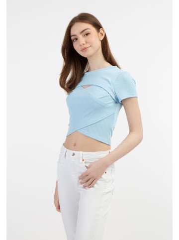 myMo Damen T-Shirt in Hellblau