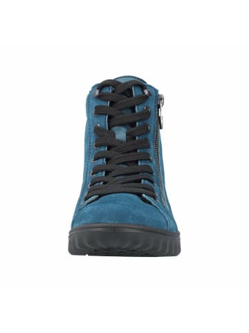 rieker Freizeit Schnürer für Damen in petrol