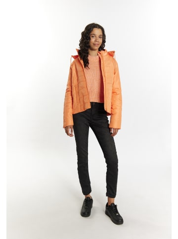 myMo Damen Leicht Wattierte Jacke in Orange