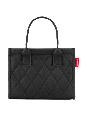 Reisenthel Daily Shopper - Shopper XS 27 cm (teddy leo olive) in rhombus black