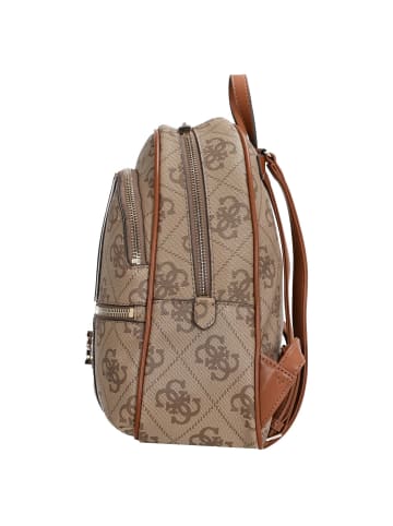 Guess Erenia Large - Rucksack (coal logo) in latte logo