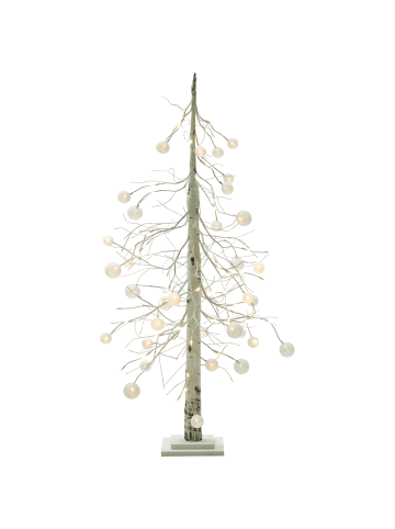 Beliani LED Deko HOLAR in Weiß - (W) 50 x (H) 122 x (L) 50 cm