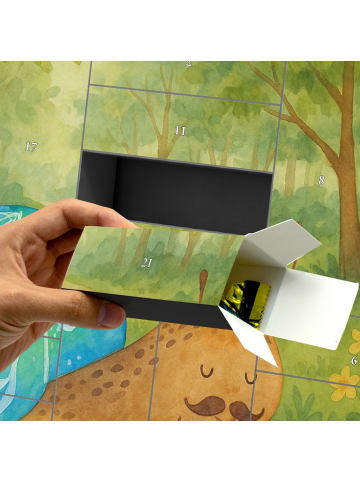 Mr. & Mrs. Panda Adventskalender Schnecke Sir Design ohne Spruch in Weiß