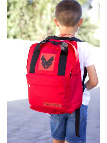 Tinyloaders Kinderrucksack Schulranzen Outdoor, Rot