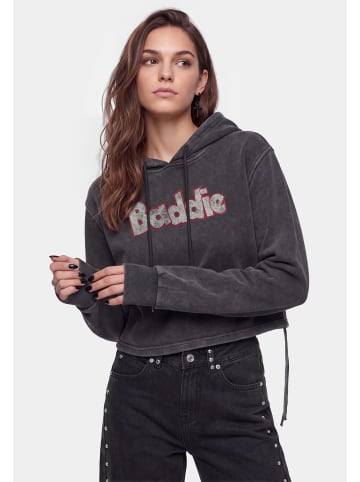 myMo ROCKS Women Hoodie in Grey Stone Wash