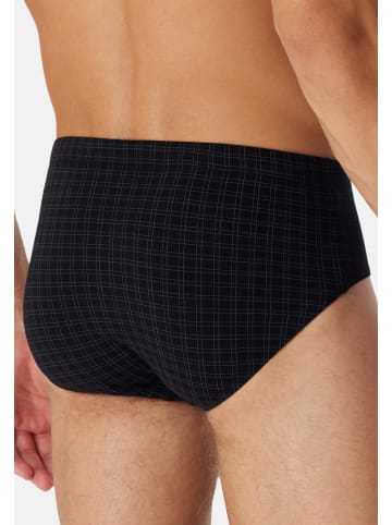 Schiesser Mini Slip / Unterhose Cotton Casual Cotton in Schwarz