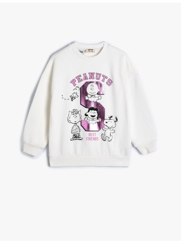 KOTON Sweatshirt in Weiß