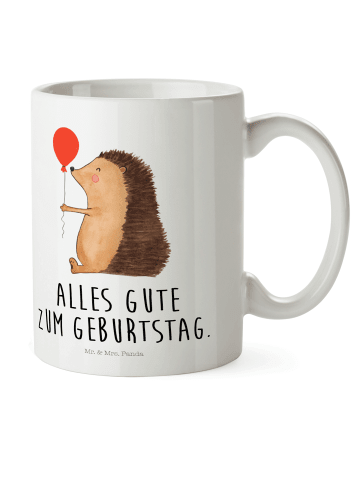 Mr. & Mrs. Panda Trinklernbecher Igel Luftballon mit Spruch in Weiß