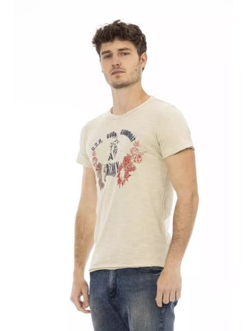 Trussardi Action Beige Baumwolle Herren T-Shirt