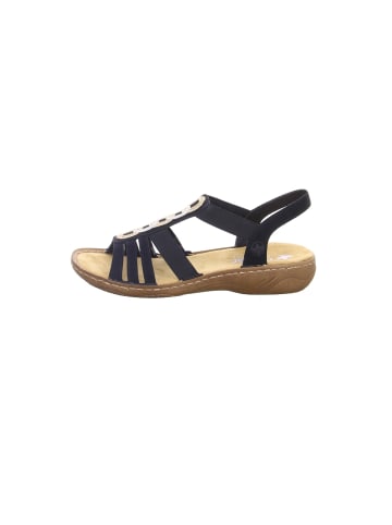 rieker Riemchen Sandalen für Damen in schwarz