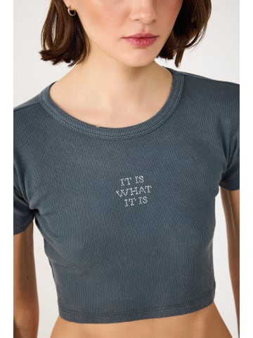 NO MATTER WHAT Shirt in Anthrazit