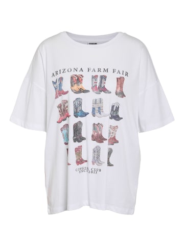 Noisy may T-Shirt in Bright White