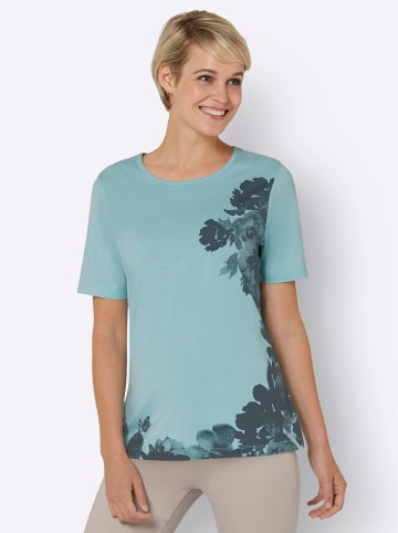 Sieh an! Shirt in mint-bedruckt