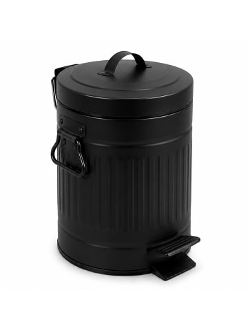 relaxdays Kosmetikeimer in Schwarz - 3 Liter