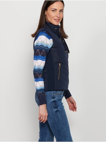 KOROSHI GESPANNTE WESTE in blau