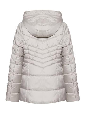 Betty Barclay Outdoorjacke mit abnehmbarer Kapuze in Silver Cloud