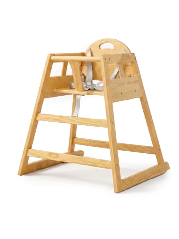 relaxdays Kinderstuhl in Natur - (B)48 x (H)76 x (T)49,5 cm