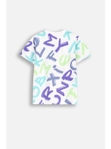 Coccodrillo T-Shirt mit kurzem Ärmel in weiß