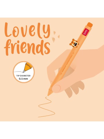 LEGAMI Legami Gelstift mit Tierdeko - LOVELY FRIENDS - TIGER