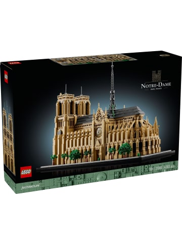 LEGO Architecture Set Notre-Dame Paris 21061 - ab 3 Jahren in multicolored