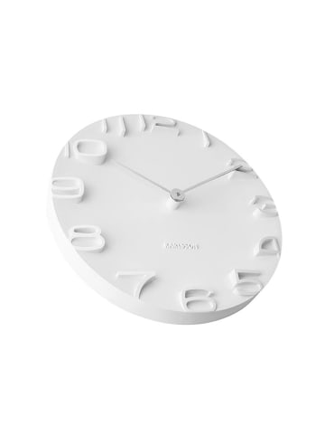 Karlsson Wanduhr in weiß