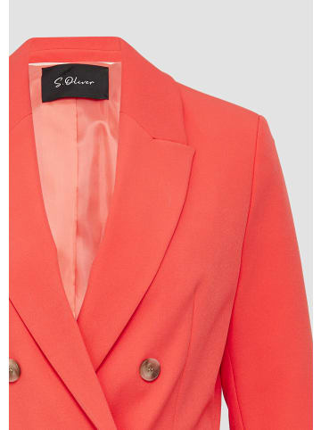 s.Oliver BLACK LABEL Indoor-Blazer langarm in Rot
