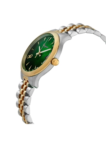 Salvatore Ferragamo Quarzuhr für Damen in Grün