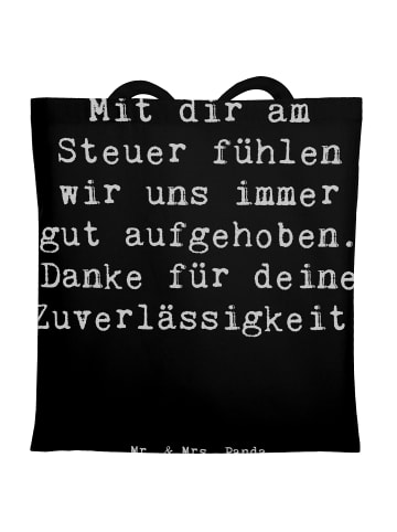 Mr. & Mrs. Panda Schultertasche Spruch Busfahrer Sicherheit mit ... in Schwarz