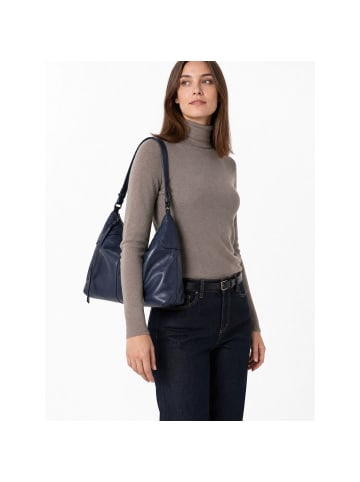 Liebeskind Berlin Mila Schultertasche Leder 40.5 cm peacoat