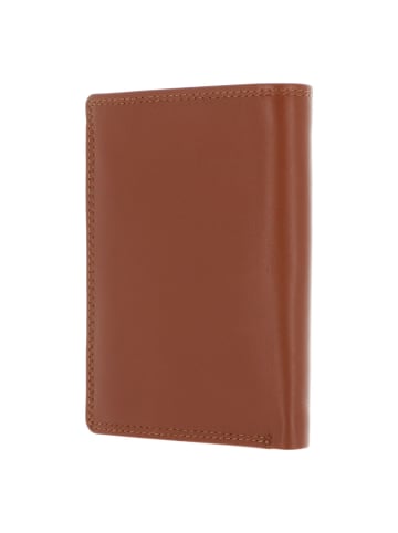 Golden Head Polo Geldbörse RFID Schutz Leder 12 cm cognac