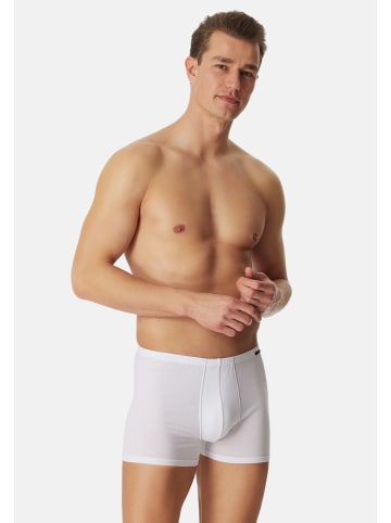 Schiesser Retro Short / Pant Cotton Essentials in Weiß