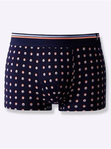 WITT WEIDEN Pants in marine-getupft + marine-gestreift