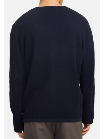 Jack & Jones Pullover George in Dunkelblau / beige