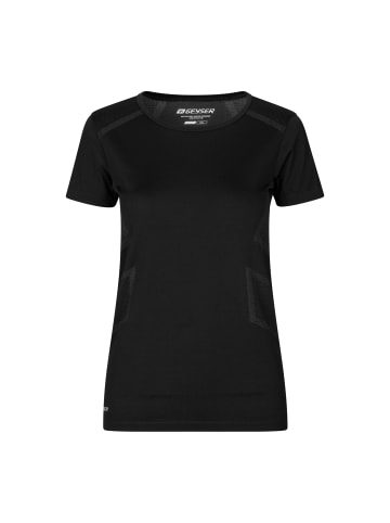 GEYSER T-Shirt seamless in Schwarz