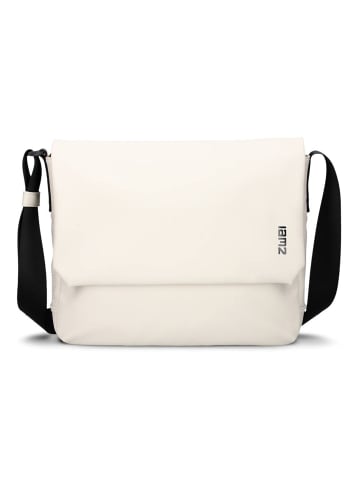 Zwei Cargo Umhängetasche 34 cm in off white