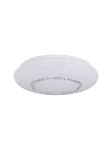 näve LED Deckenleuchte "PILSEN" in weiß - (L)41 cm x (B)41 cm x (H)10.5 cm - EEK G