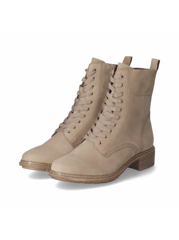 Tamaris Schnürstiefeletten in Taupe