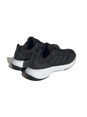 adidas Tennisshuh GameCourt 2 in cblack/cblack/grefou