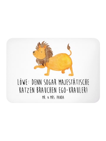 Mr. & Mrs. Panda magnet mit spruch Majestätischer Löwe mit Spruch in Weiß