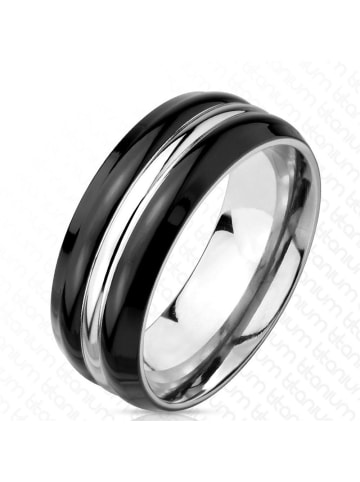 Bungsa Ring in Schwarz