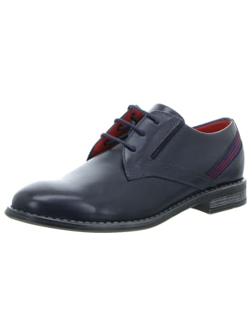 Bugatti Schnürschuh in blau