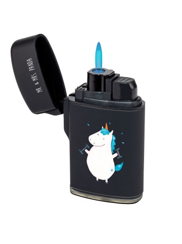 Mr. & Mrs. Panda anzünder Einhorn Fitness ohne Spruch in Schwarz