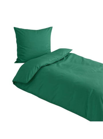 Traumschlaf Bettwäsche Pure in dunkelgrün