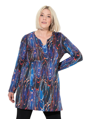 Ulla Popken Longshirt in royalblau
