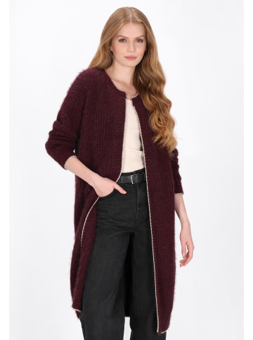 DreiMaster Vintage Women Cardigan in burgundy