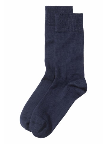 Hessnatur Merino-Socke in marine