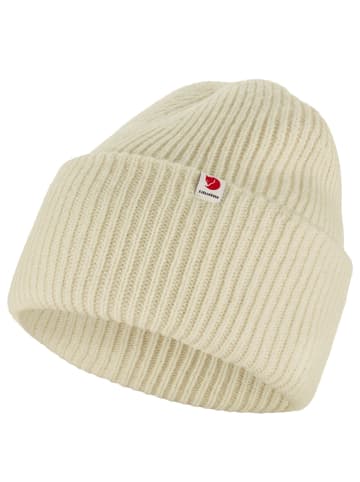 FJÄLLRÄVEN Heavy Beanie - Mütze (dark oak) in chalk white