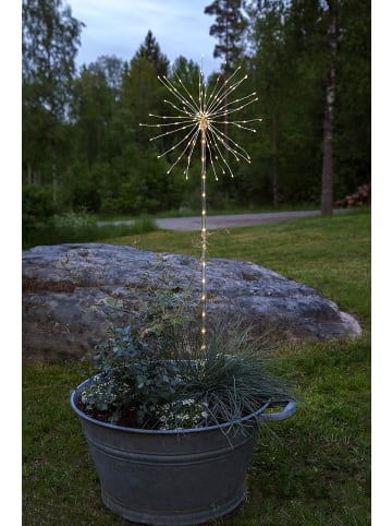 STAR Trading Erdspieß Firework Outdoor in Silber,Transparent