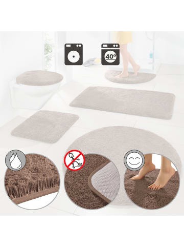 Erwin Müller Badematte Rhodos in braun